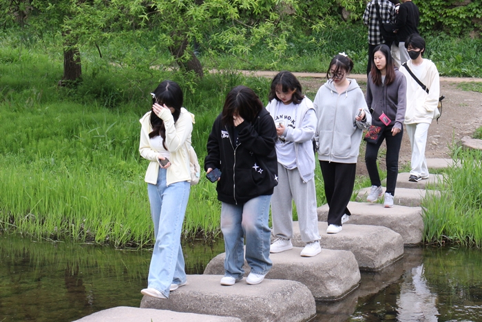 다모아학교 한국어 야외 수업 진행 이미지 5