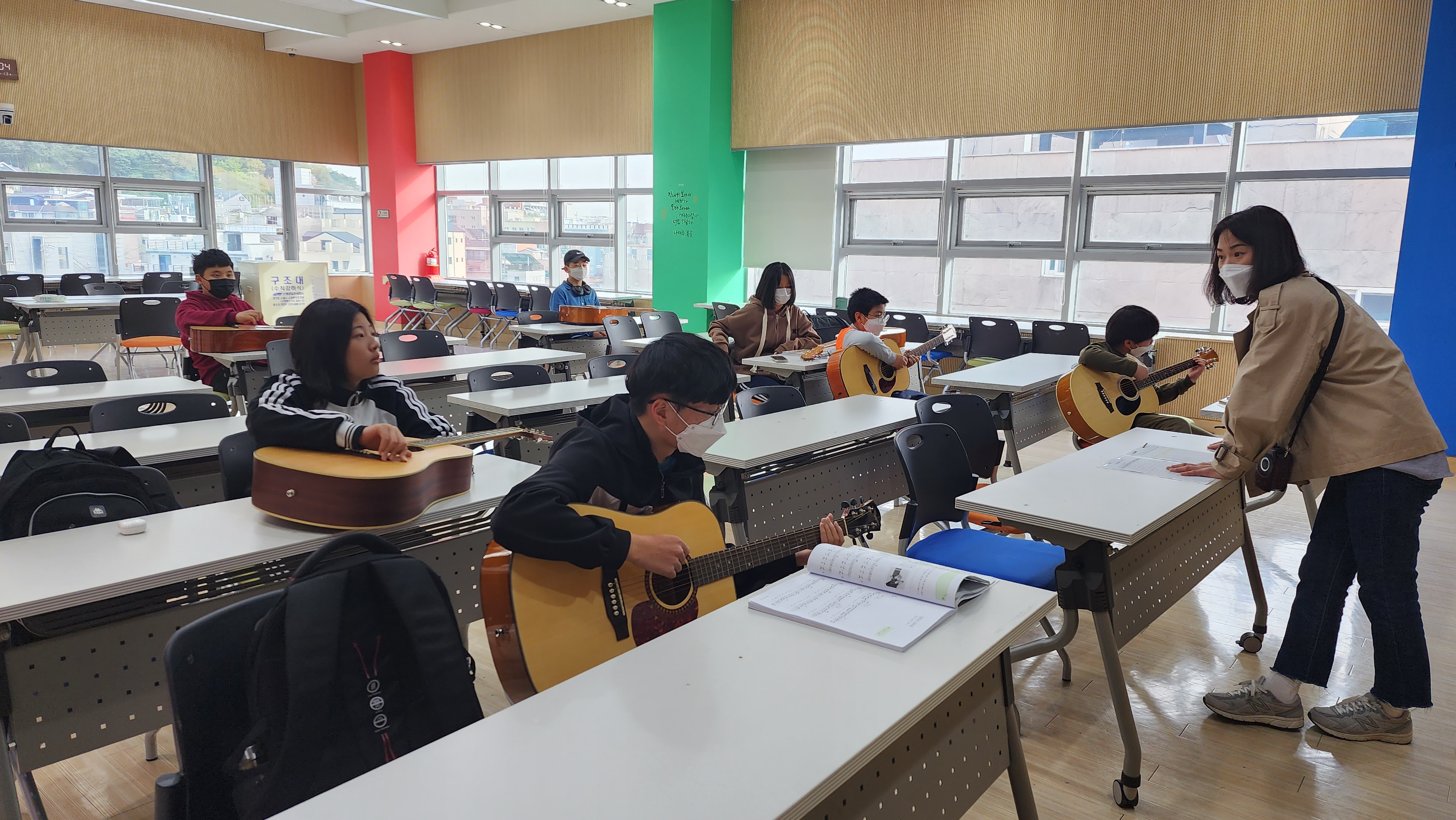 4월 문화예술단 활동(치어리딩단,기타연주단) 이미지 3